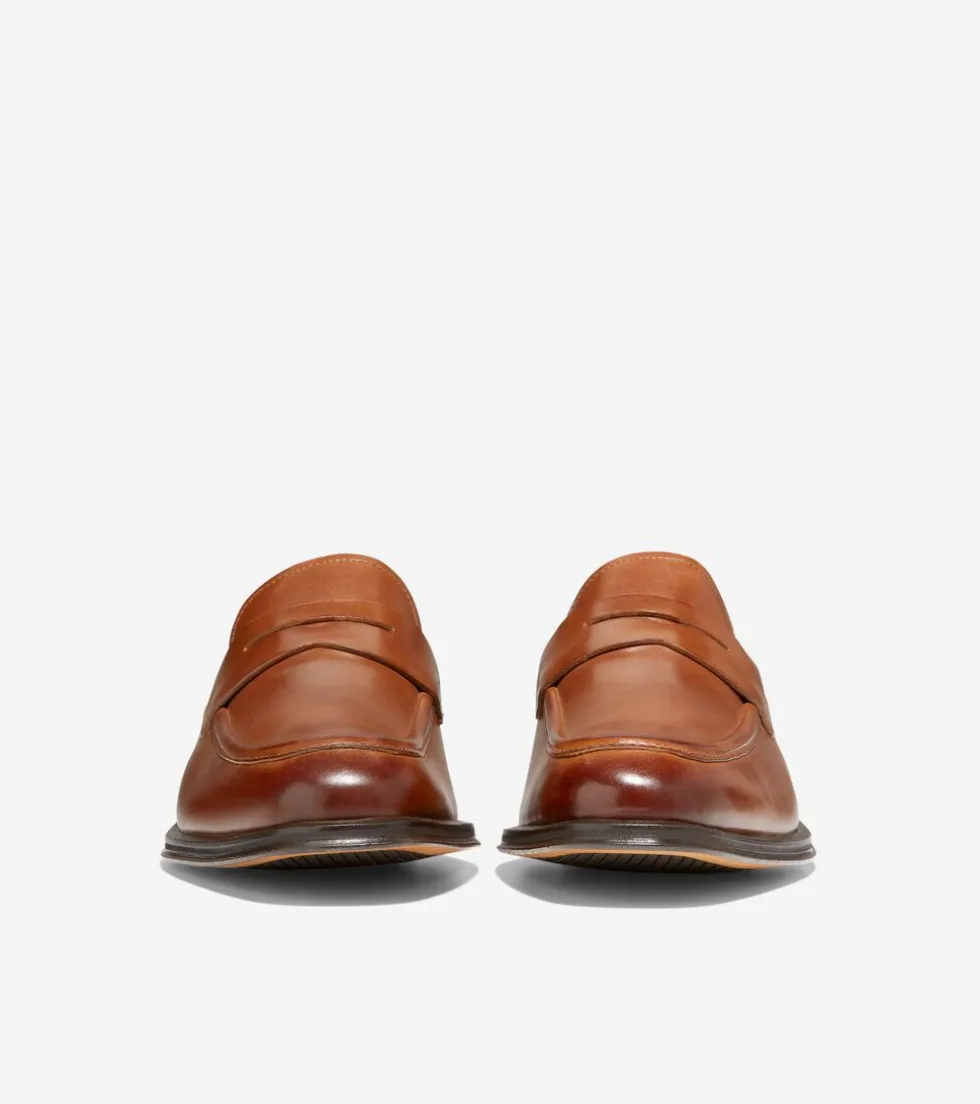 Cole Haan Dress Shoes | Loafers & Drivers*Men's Modern Classics Penny Loafer BritishTan-DarkChocolate