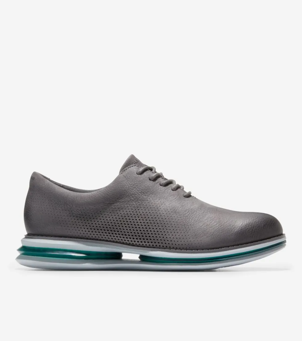 Cole Haan Dress Shoes | Oxfords*Men's ØriginalGrand Energy Twin Oxfords TornadoNubuck-Aventurine-HarborMist