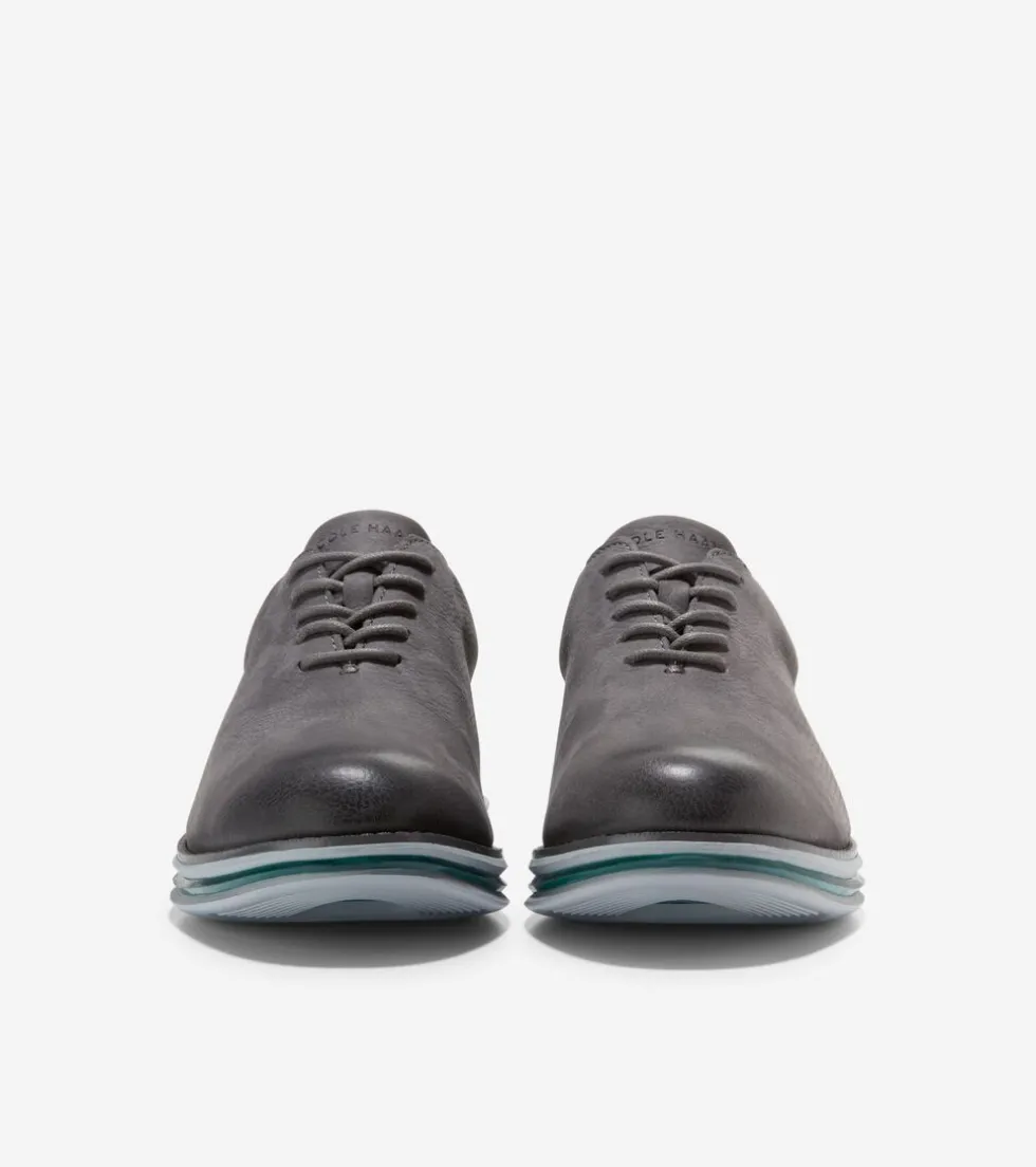 Cole Haan Dress Shoes | Oxfords*Men's ØriginalGrand Energy Twin Oxfords TornadoNubuck-Aventurine-HarborMist