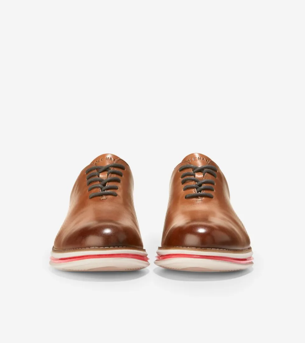 Cole Haan Dress Shoes | Oxfords*Men's ØriginalGrand Energy Twin Oxfords BritishTan-DarkRoast-MoltenLava