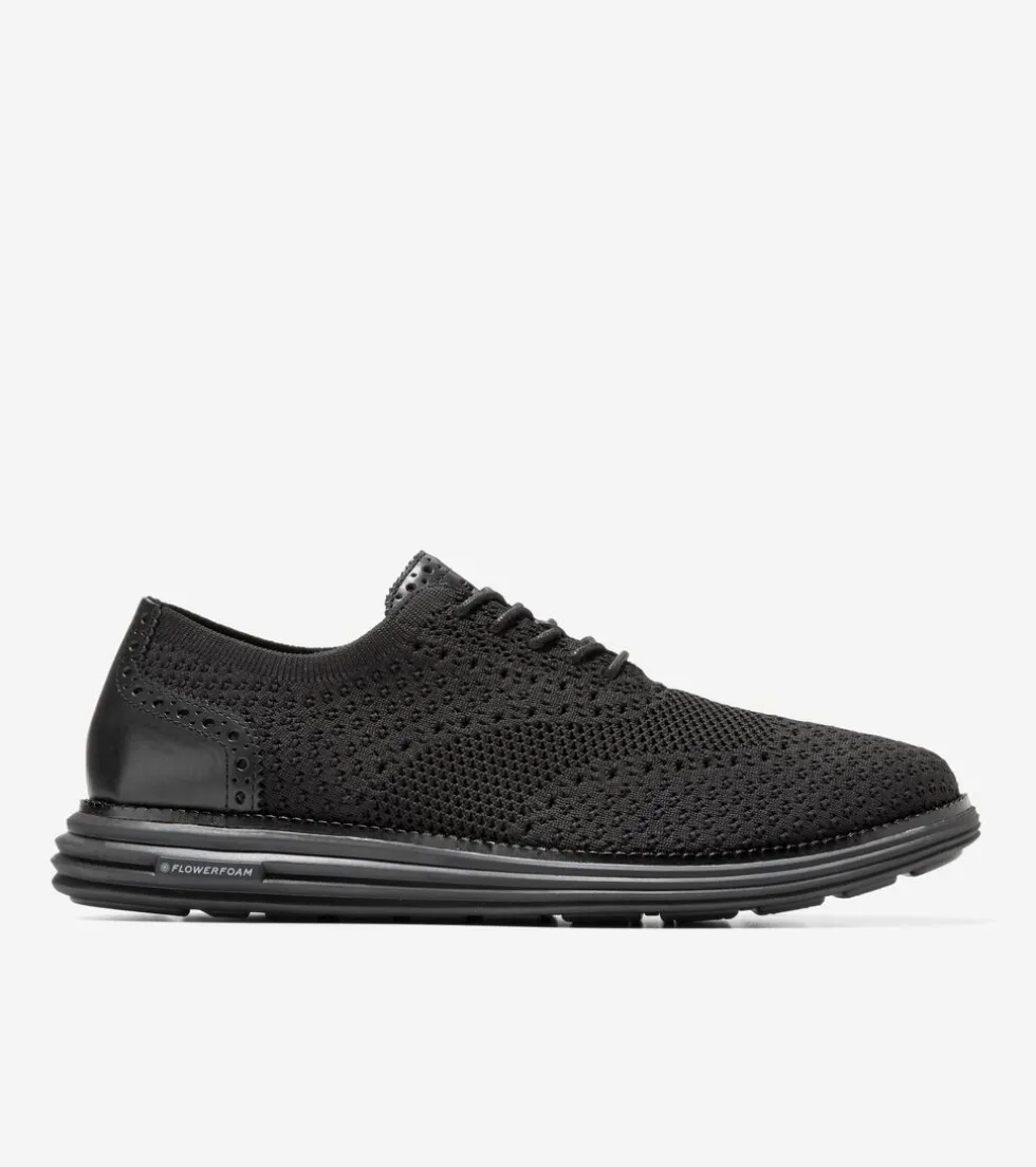 Cole Haan Extended Sizes & Widths | Dress Shoes*Men's ØriginalGrand Remastered Stitchlite™ Oxfords BlackStitchlite™