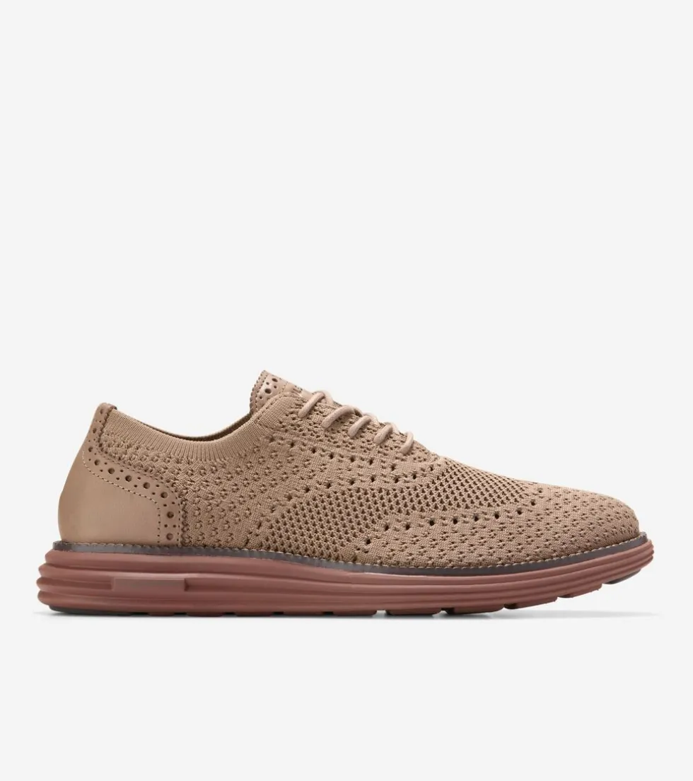 Cole Haan Oxfords*Men's ØriginalGrand Remastered Stitchlite™ Oxfords IrishCoffee-Scotch