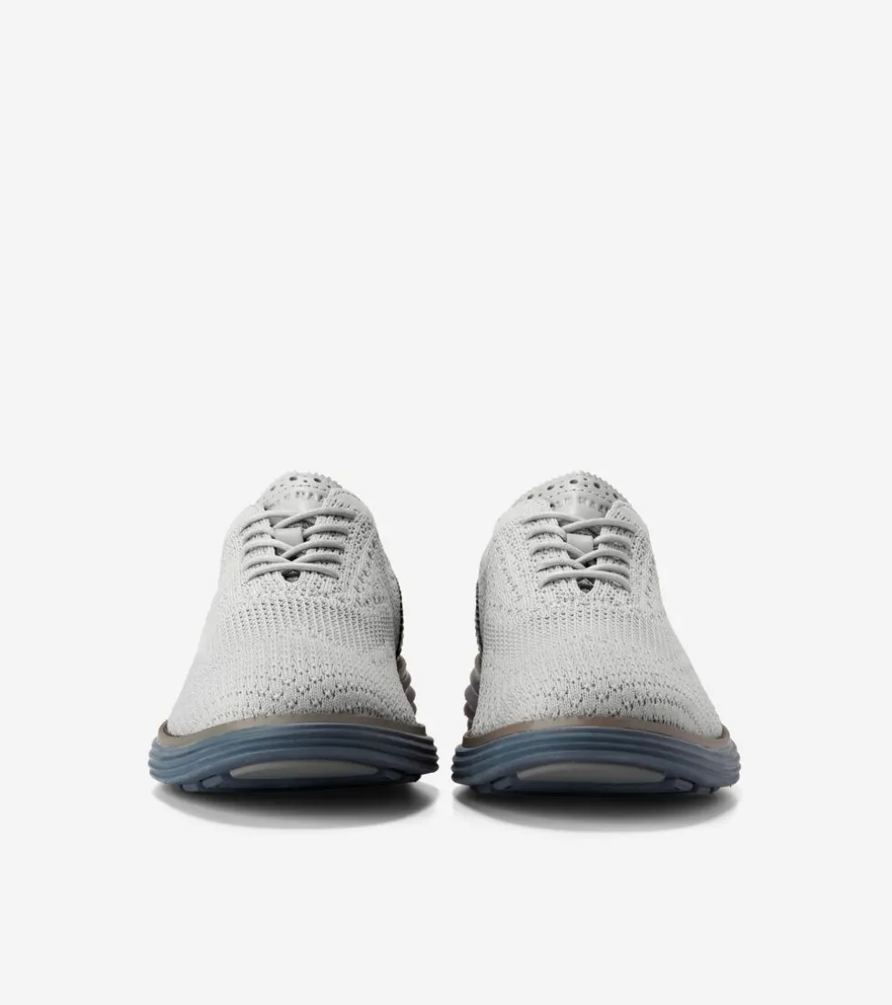 Cole Haan Oxfords*Men's ØriginalGrand Remastered Stitchlite™ Oxfords Drizzle-Blueberry