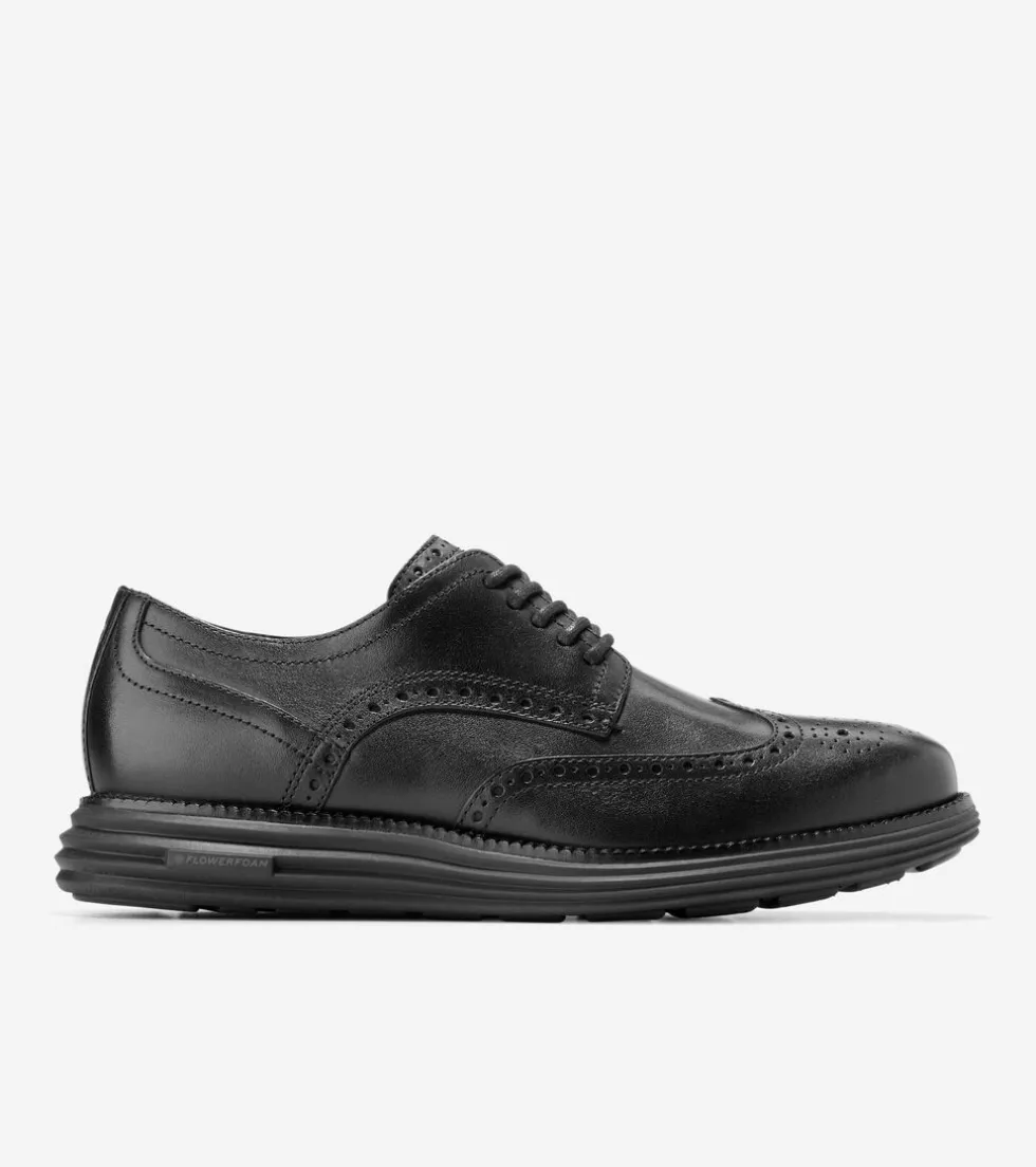 Cole Haan Extended Sizes & Widths | Dress Shoes*Men's ØriginalGrand Remastered Wingtip Oxfords Black