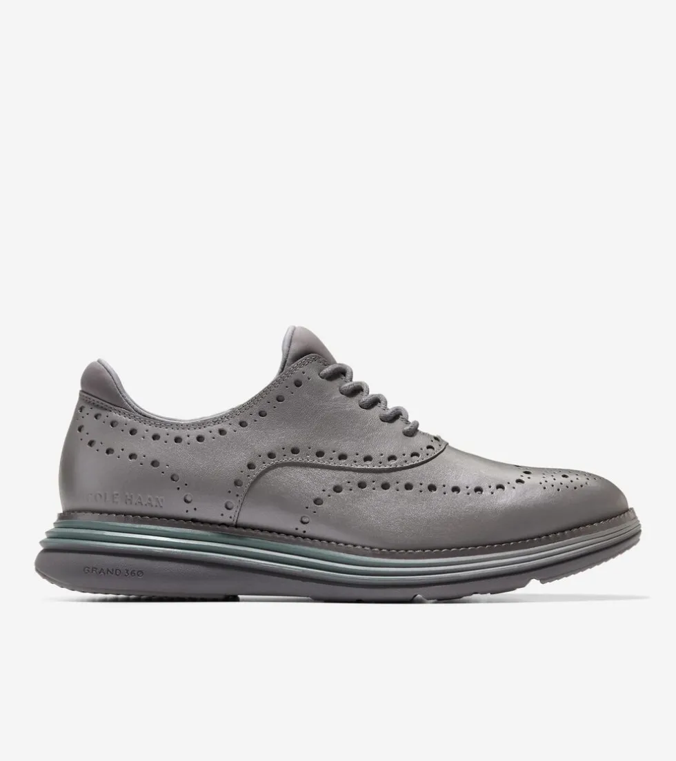 Cole Haan Dress Shoes | Oxfords*Men's ØriginalGrand Ultra Wingtip Oxfords DecemberSky-Pavement-Atlantic