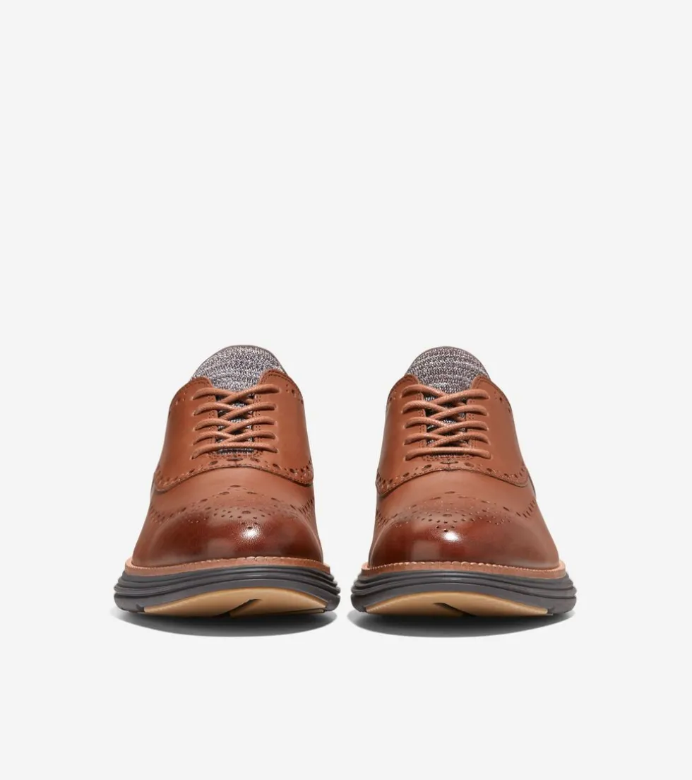 Cole Haan Dress Shoes | Oxfords*Men's ØriginalGrand Ultra Wingtip Oxfords WoodburyLeather-Java