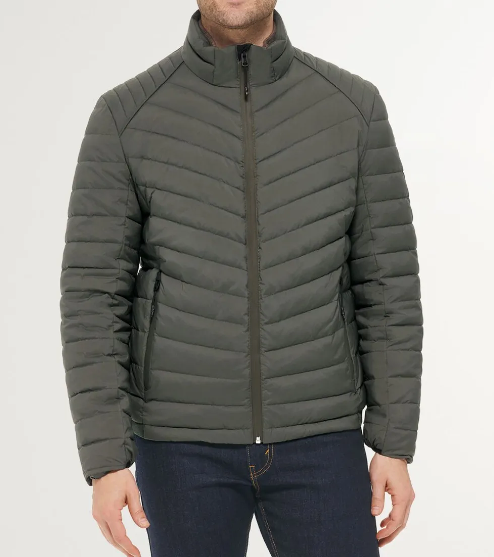 Cole Haan Puffer Jackets | Quilted Jackets*Men's Quilt Jacket Green