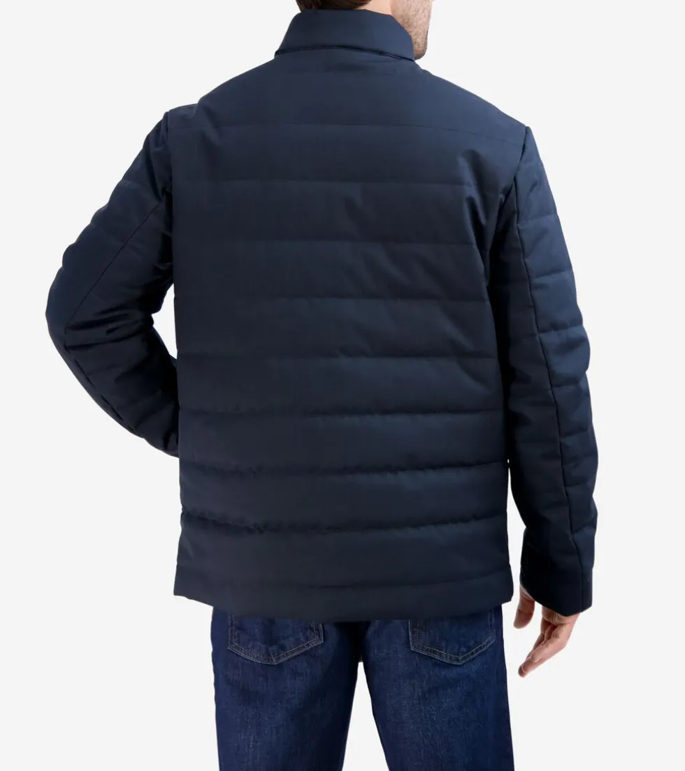 Cole Haan Outerwear | Rain Jackets*Men's Quilted Rain Jacket DarkBlue