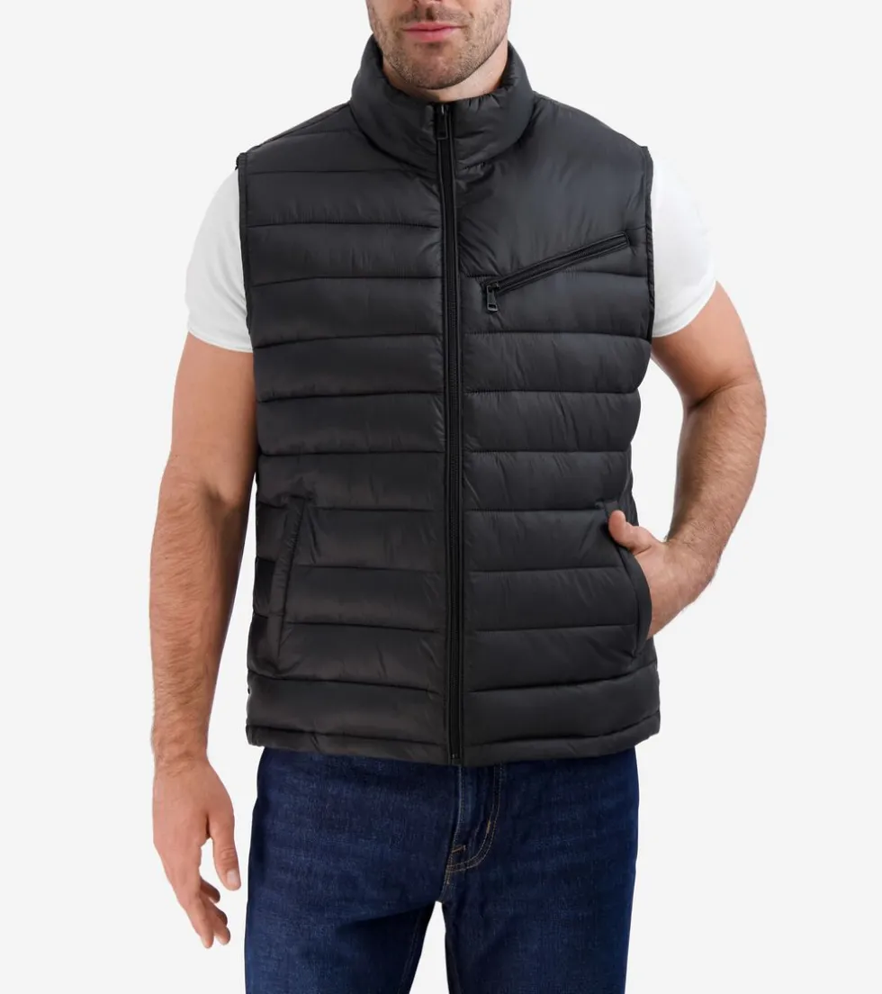 Cole Haan Outerwear | Vests*Men's Quilted Vest Black