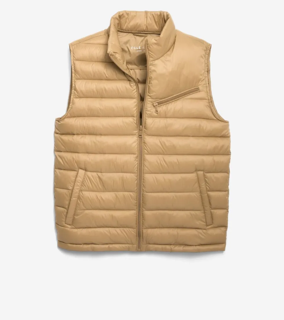 Cole Haan Vests | Outerwear*Men's Quilted Vest Sand