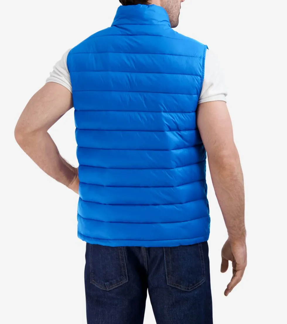 Cole Haan Vests | Outerwear*Men's Quilted Vest CobaltBlue