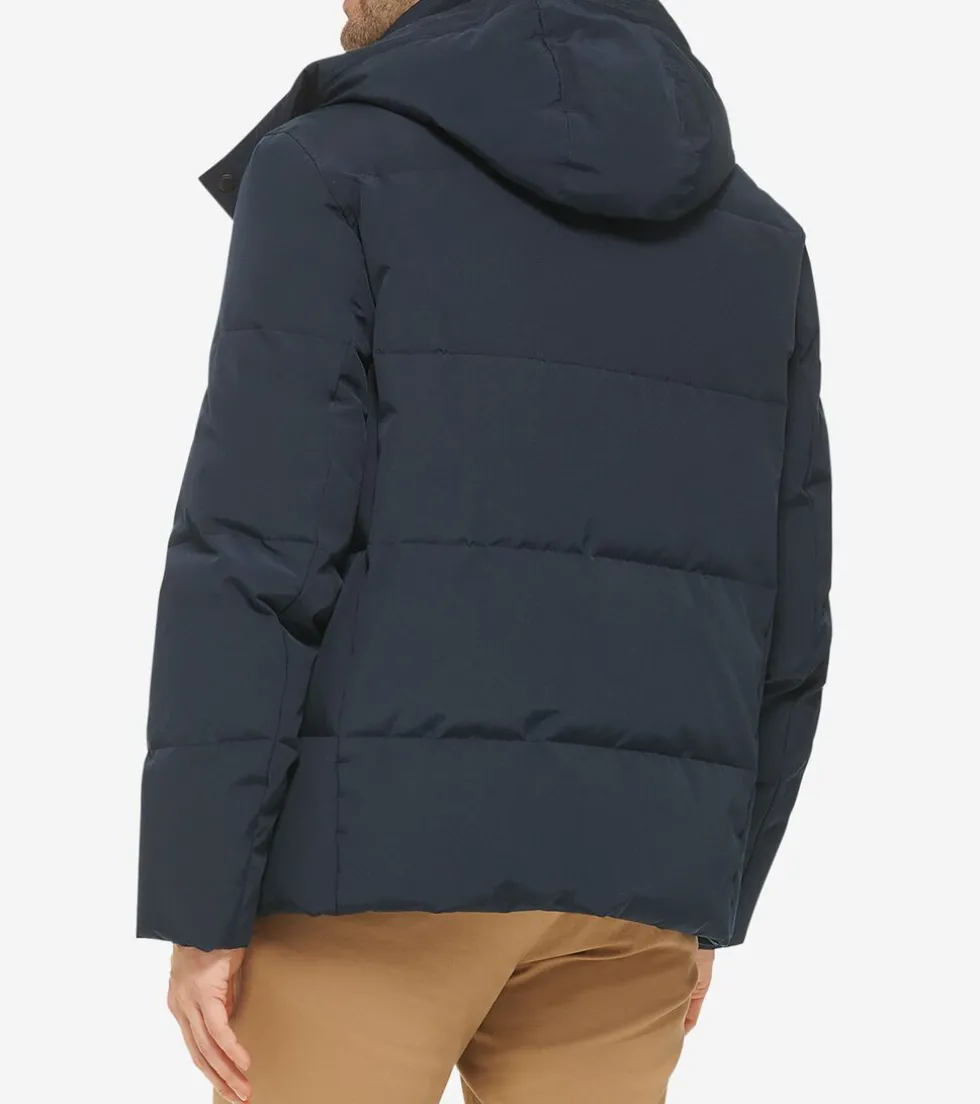 Cole Haan Puffer Jackets | Outerwear*Men's Short Tech Puffer Coat Navy