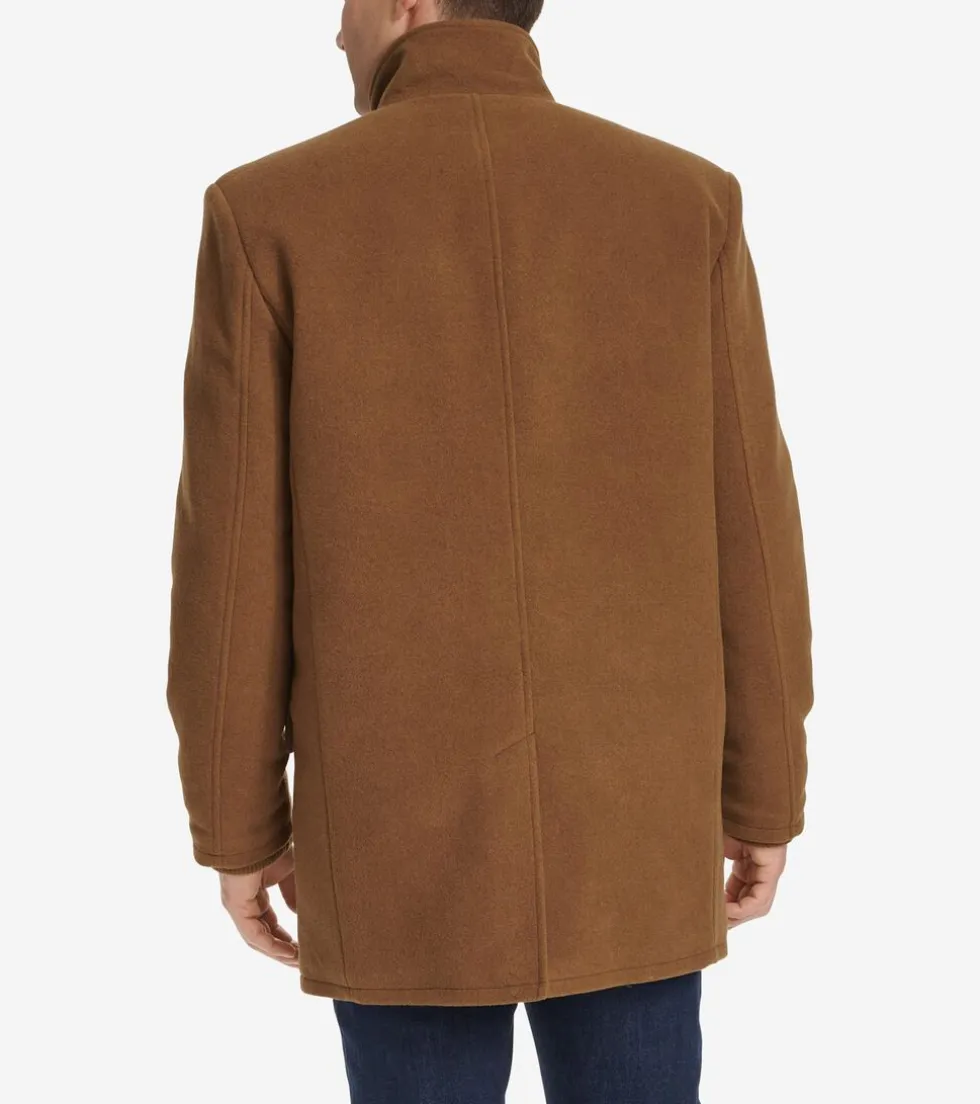 Cole Haan Wool Coats | Car Coats & Blazers*Men's Stand Collar Car Coat Camel