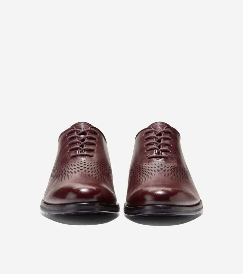 Cole Haan Dress Shoes | Oxfords*Men's Washington Grand Laser Wingtip Oxfords Bloodstone-Black