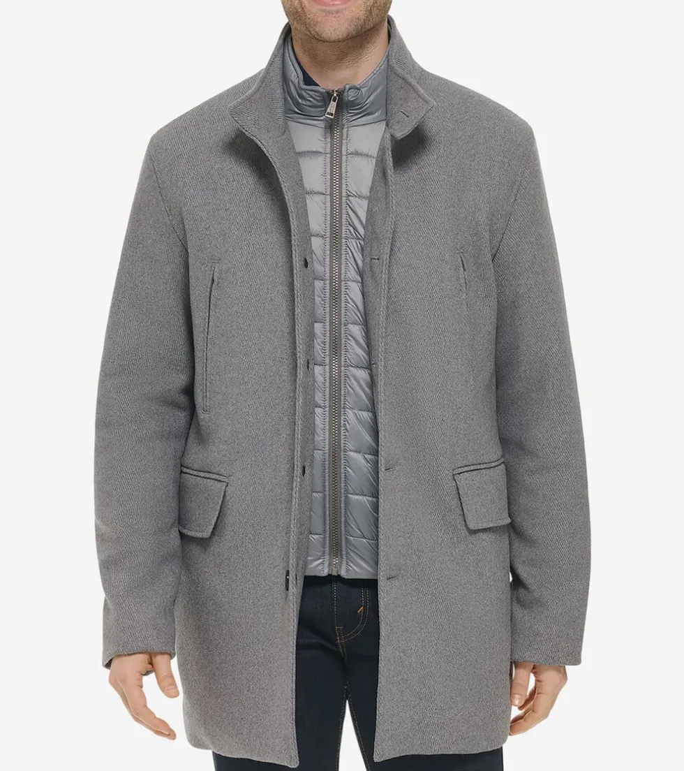 Cole Haan Wool Coats | Car Coats & Blazers*Men's Wool Coat LightGrey