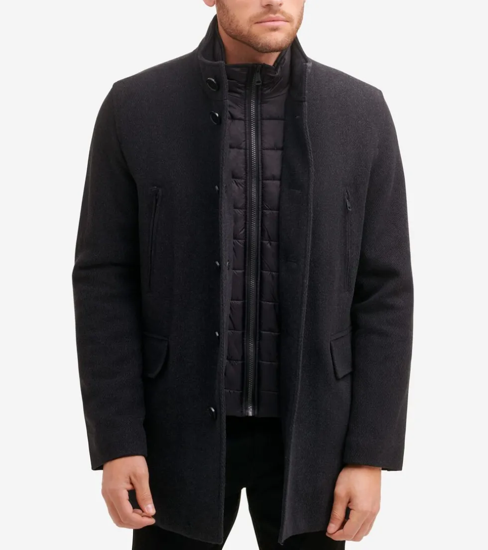 Cole Haan Wool Coats | Car Coats & Blazers*Men's Wool Coat Charcoal