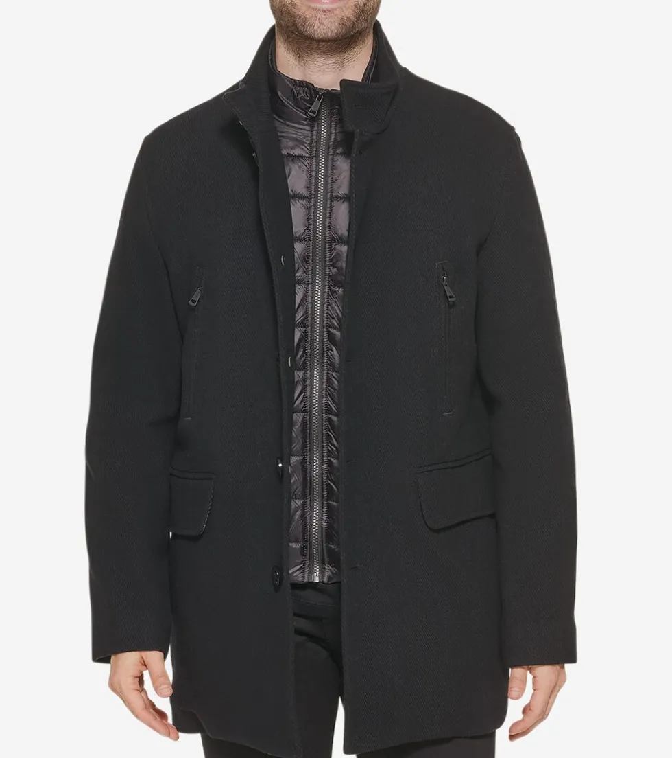 Cole Haan Wool Coats | Car Coats & Blazers*Men's Wool Coat Black