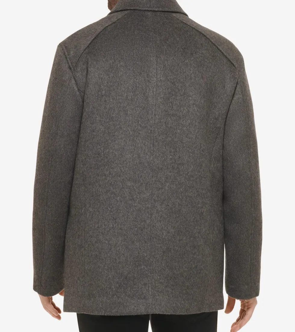 Cole Haan Wool Coats | Car Coats & Blazers*Men's Wool Patch Pocket Jacket Grey