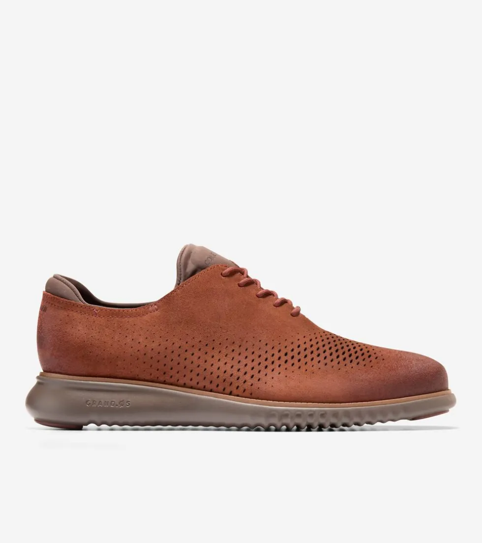 Cole Haan Extended Sizes & Widths | Dress Shoes*Men's 2.ZERØGRAND Laser Wingtip Oxfords Lava