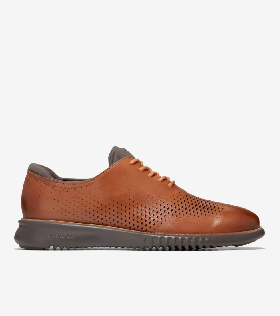 Cole Haan Extended Sizes & Widths | Dress Shoes*Men's 2.ZERØGRAND Laser Wingtip Oxfords BritishTan-Java