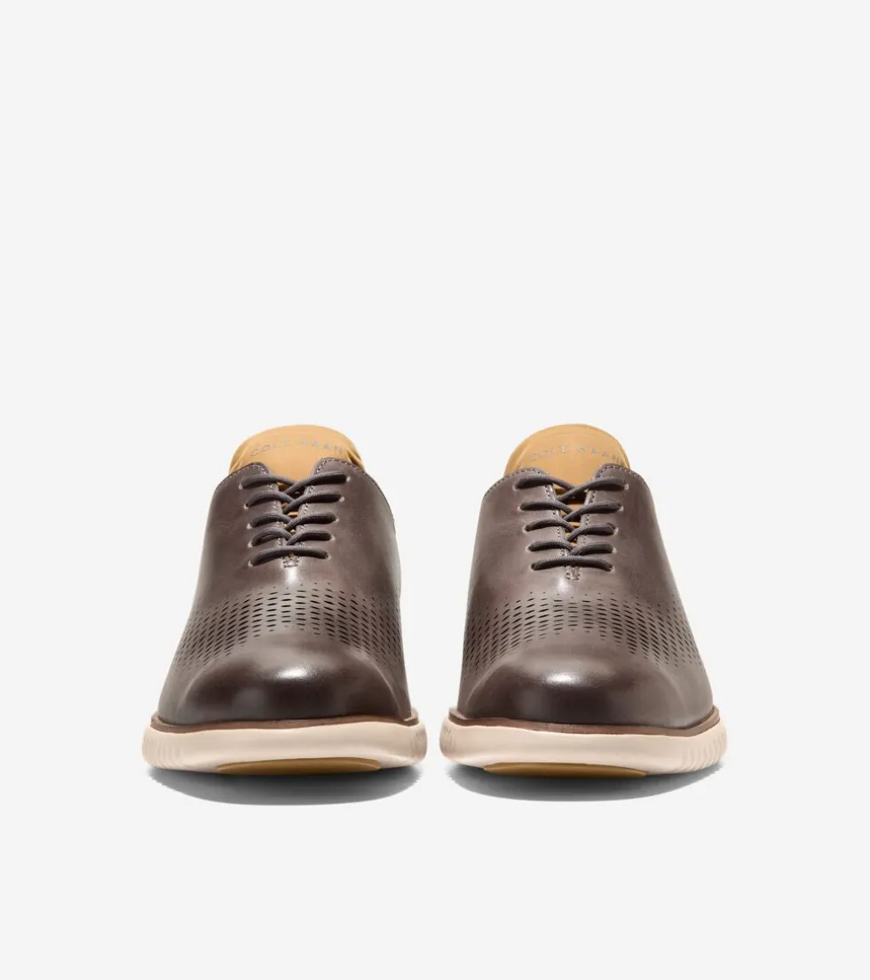 Cole Haan Extended Sizes & Widths | Dress Shoes*Men's 2.ZERØGRAND Laser Wingtip Oxfords Mulch-OxfordTan