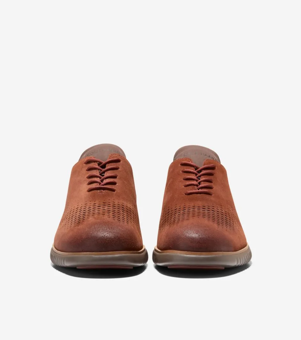 Cole Haan Extended Sizes & Widths | Dress Shoes*Men's 2.ZERØGRAND Laser Wingtip Oxfords Lava