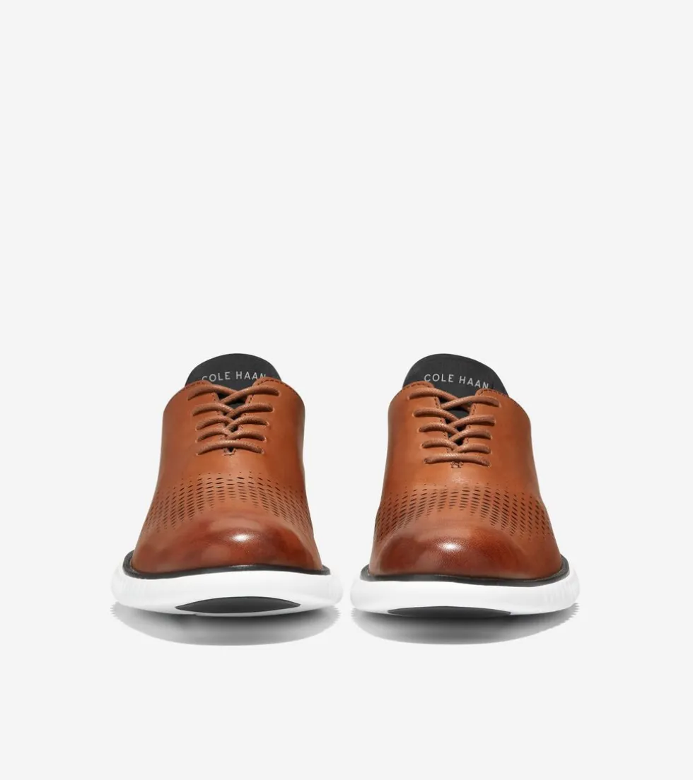 Cole Haan Extended Sizes & Widths | Dress Shoes*Men's 2.ZERØGRAND Laser Wingtip Oxfords BritishTan-Ivory