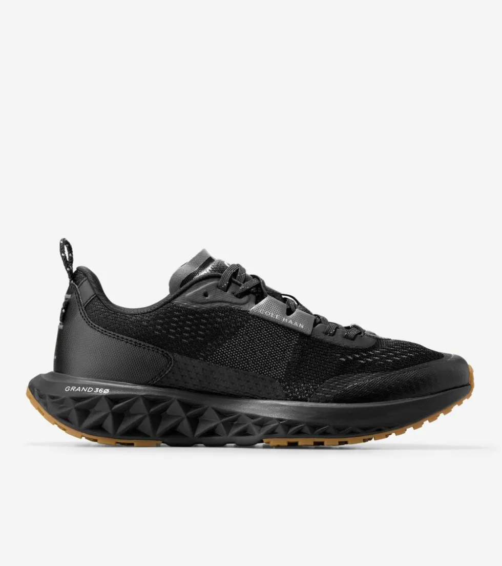 Cole Haan Sneakers | Running Shoes*Men's ZERØGRAND Outpace III All-Terrain Running Shoes Black-GrayPinstripe