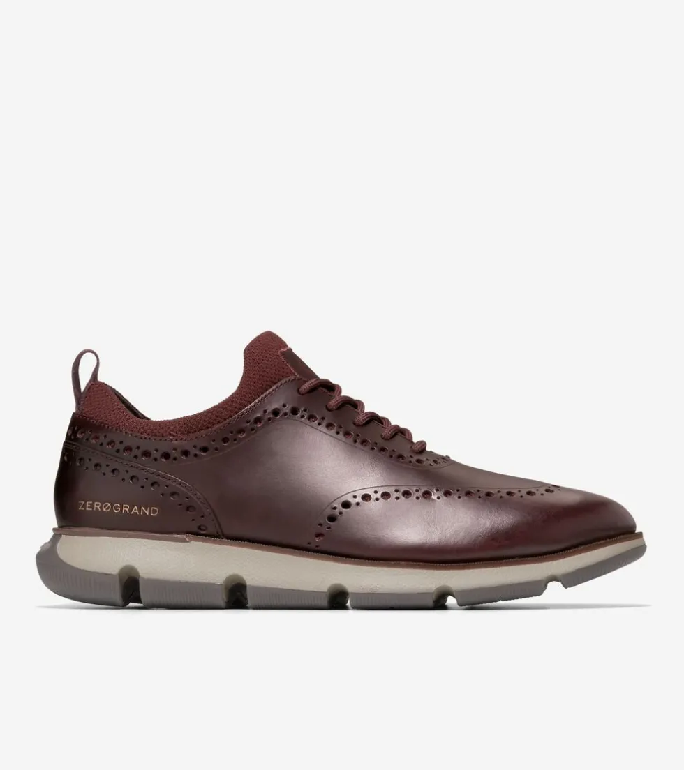 Cole Haan Dress Shoes | Oxfords*Men's 4.ZERØGRAND Oxford Bloodstone-Pinot-DarkLatte