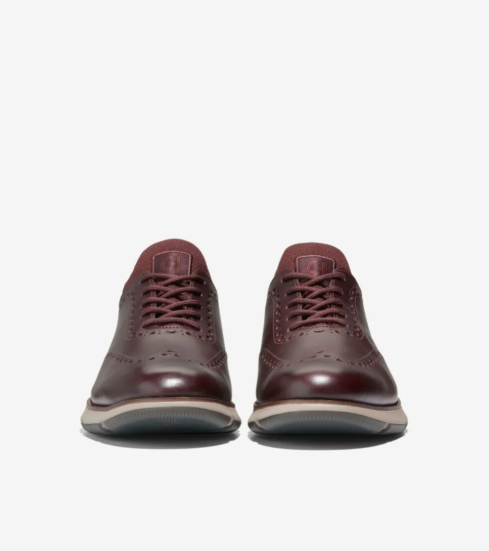 Cole Haan Dress Shoes | Oxfords*Men's 4.ZERØGRAND Oxford Bloodstone-Pinot-DarkLatte