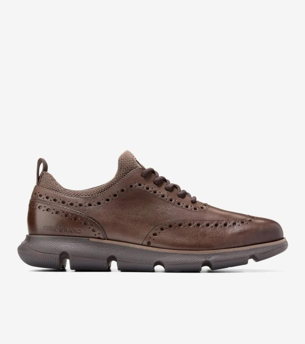 Cole Haan Dress Shoes | Oxfords*Men's 4.ZERØGRAND Oxfords Lava-Pavement-DarkChocolate