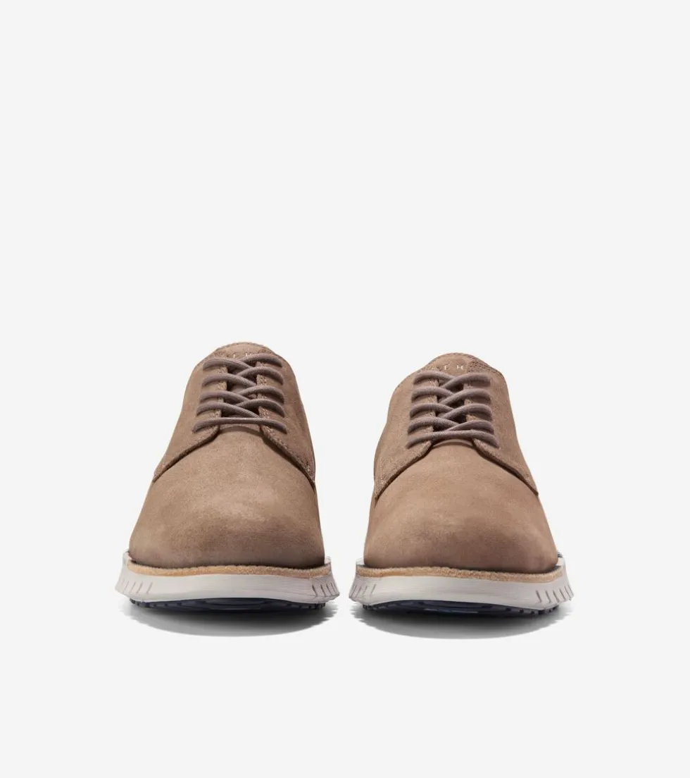 Cole Haan Dress Shoes | Oxfords*Men's ZERØGRAND Remastered Plain Toe Oxfords Lava-Drizzle