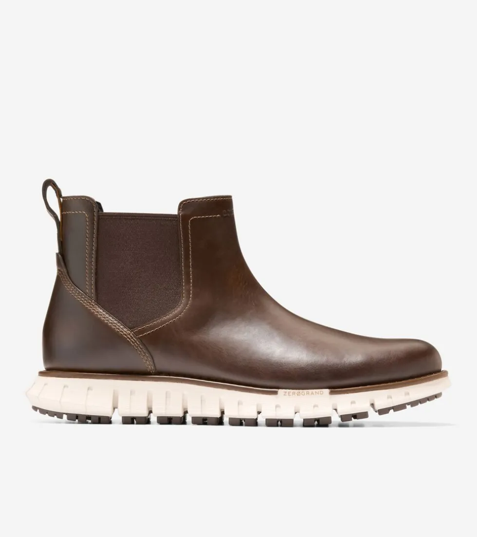 Cole Haan Extended Sizes & Widths | Boots*Men's ZERØGRAND Remastered Waterproof Chelsea Boots DesertOlive-Java-Birch