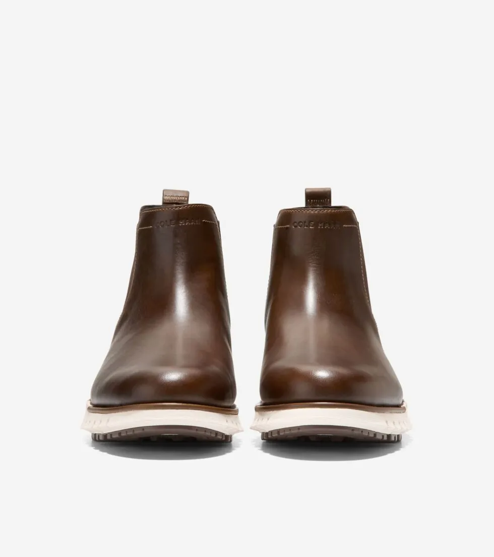 Cole Haan Extended Sizes & Widths | Boots*Men's ZERØGRAND Remastered Waterproof Chelsea Boots DesertOlive-Java-Birch