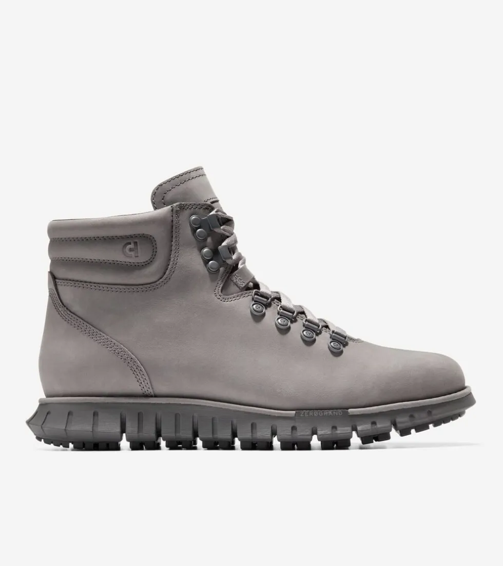 Cole Haan Boots*Men's ZERØGRAND Remastered Waterproof Hiking Boots DecemberSky-Black-Pavement