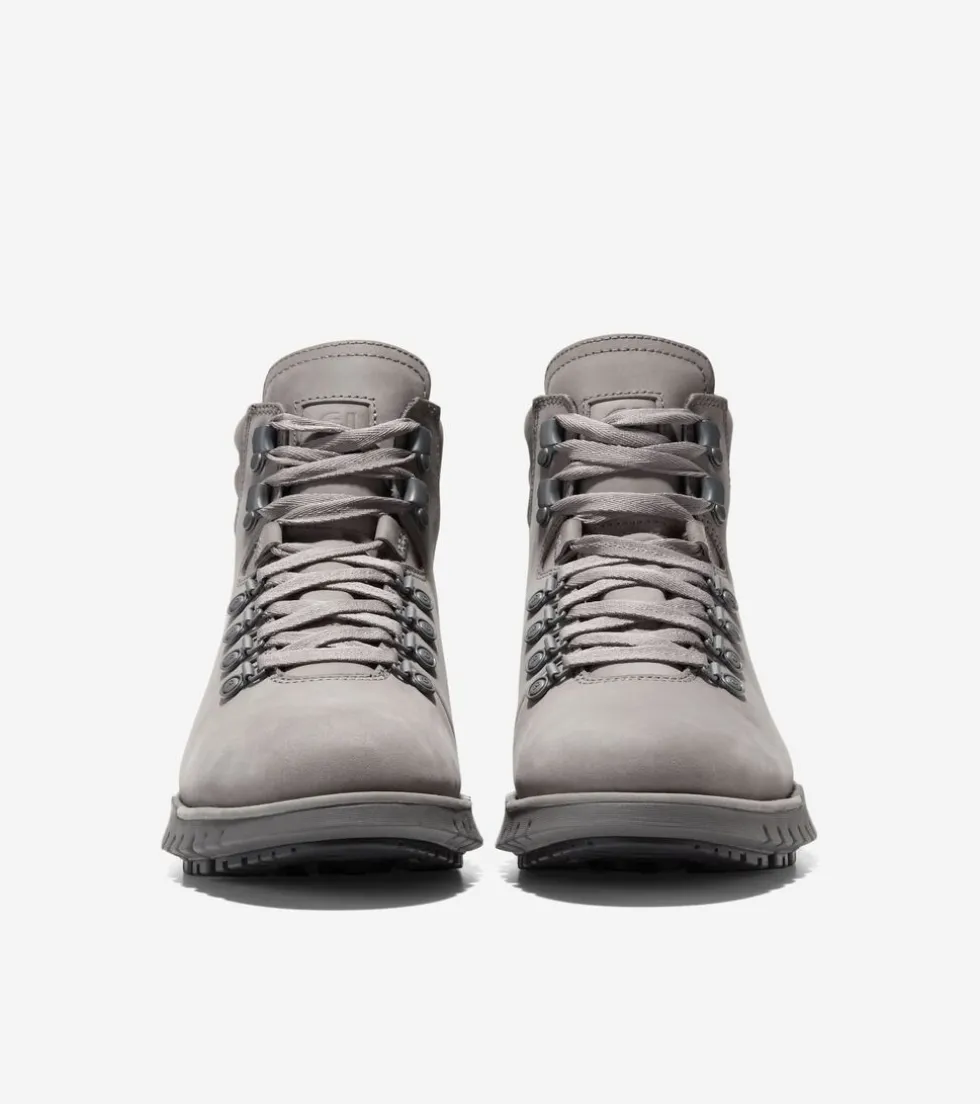 Cole Haan Boots*Men's ZERØGRAND Remastered Waterproof Hiking Boots DecemberSky-Black-Pavement