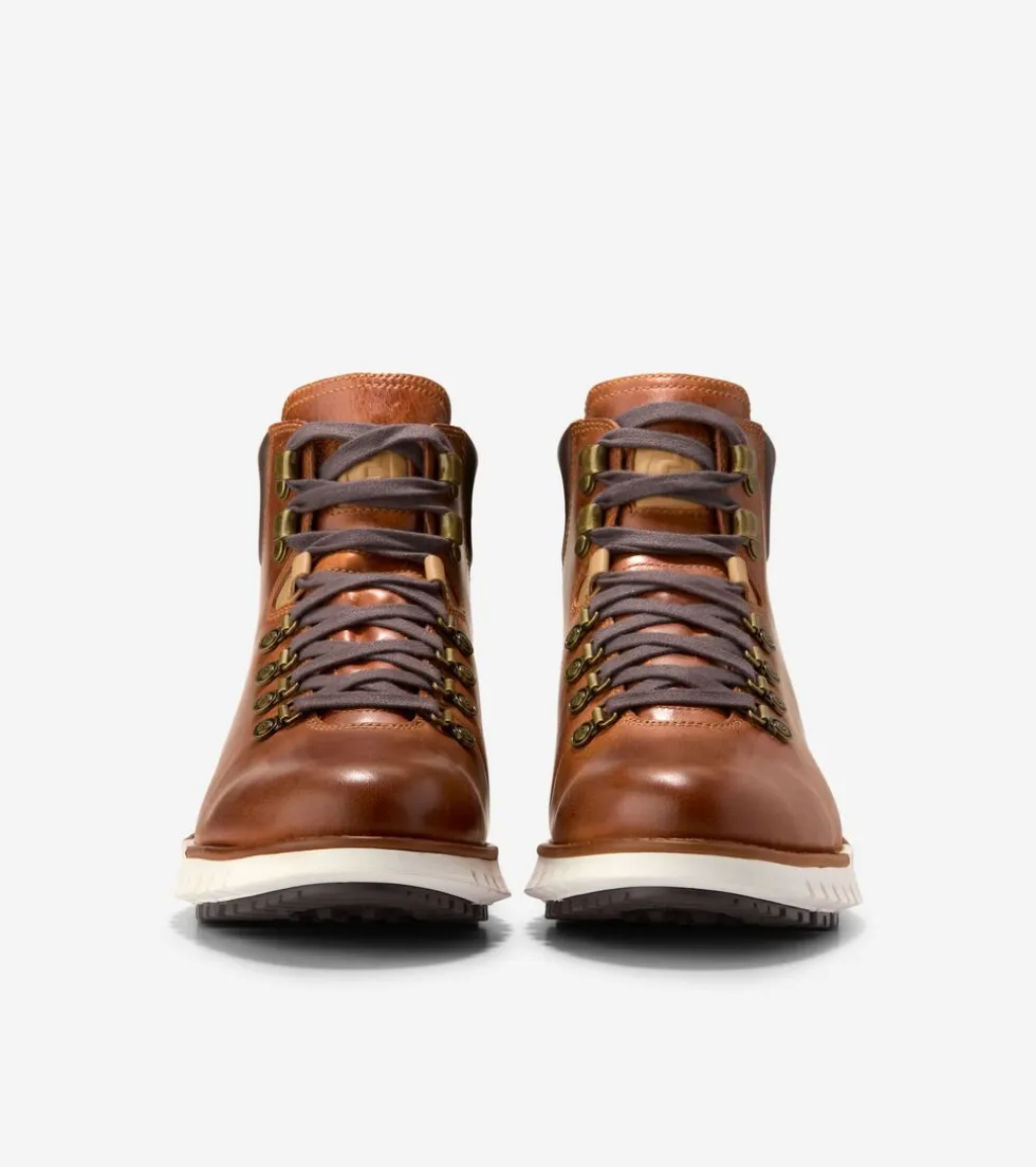 Cole Haan Extended Sizes & Widths | Boots*Men's ZERØGRAND Remastered Waterproof Hiking Boots Woodbury-Madeira-Birch