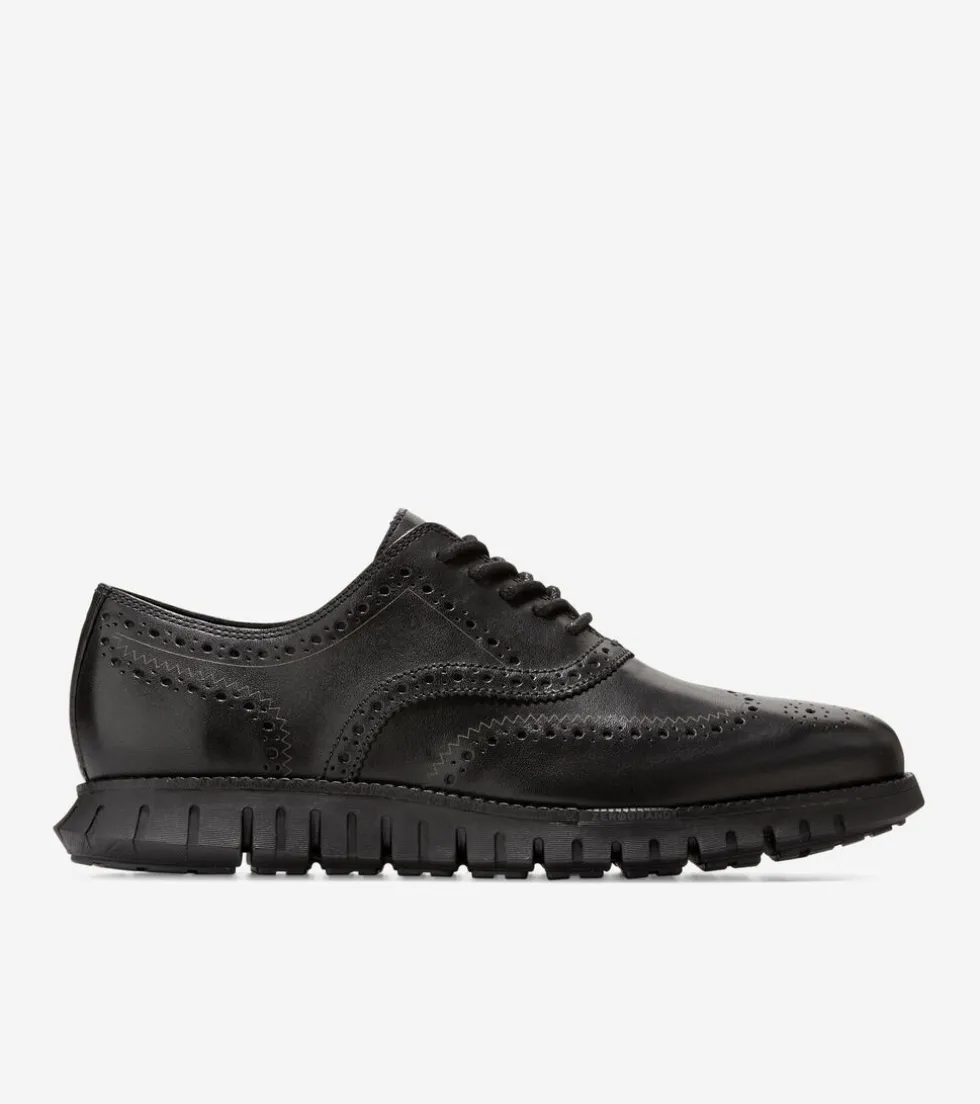 Cole Haan Extended Sizes & Widths | Dress Shoes*Men's ZERØGRAND Remastered Wingtip Oxfords Black