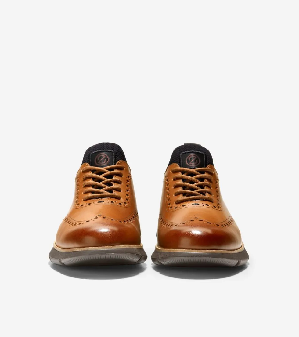 Cole Haan Dress Shoes | Oxfords*Men's 4.ZERØGRAND Wingtip Oxfords BritishTan-Java