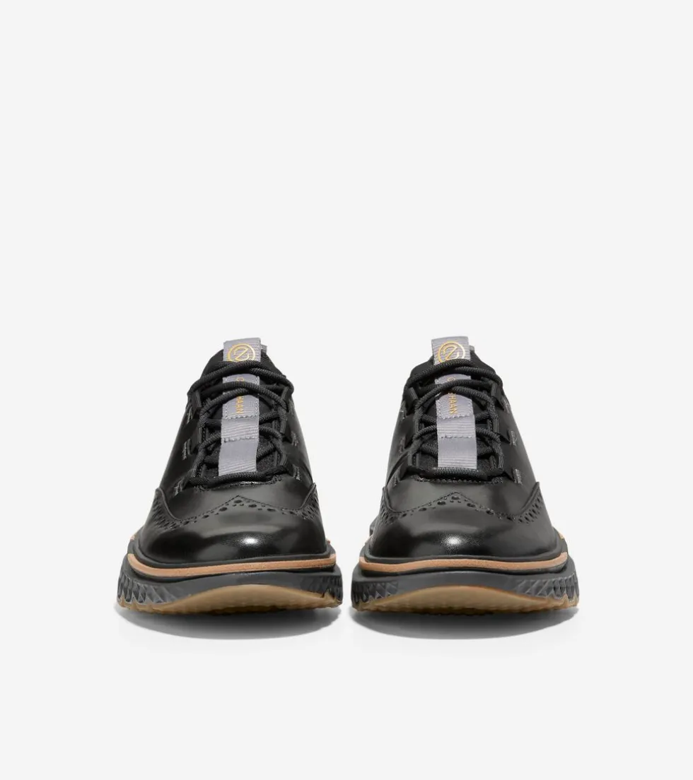 Cole Haan Extended Sizes & Widths | Dress Shoes*Men's 5.ZERØGRAND Wingtip Oxfords Black-Pavement-Stormcloud