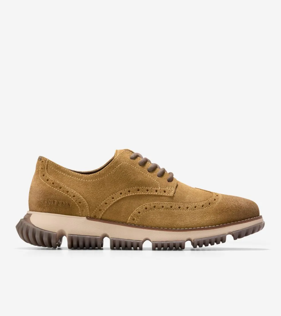 Cole Haan Dress Shoes | Oxfords*Men's 4.ZERØGRAND Wingtip Winter Oxfords DesertOlive-OxfordTan-Lava