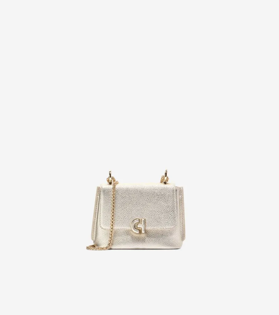 Cole Haan Crossbody Bags*Mini Convertible Chain Bag Gold