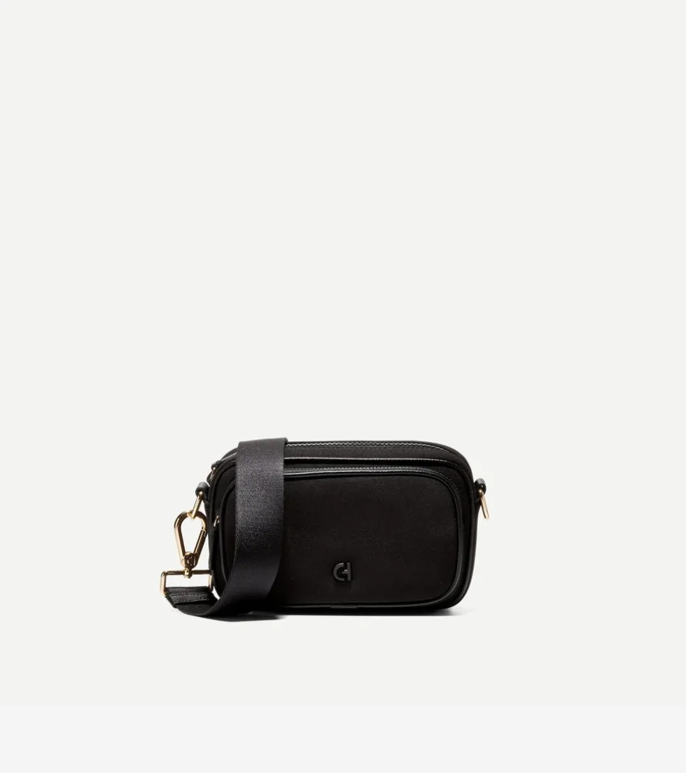 Cole Haan Crossbody Bags*Neoprene Transit Belt Bag Black