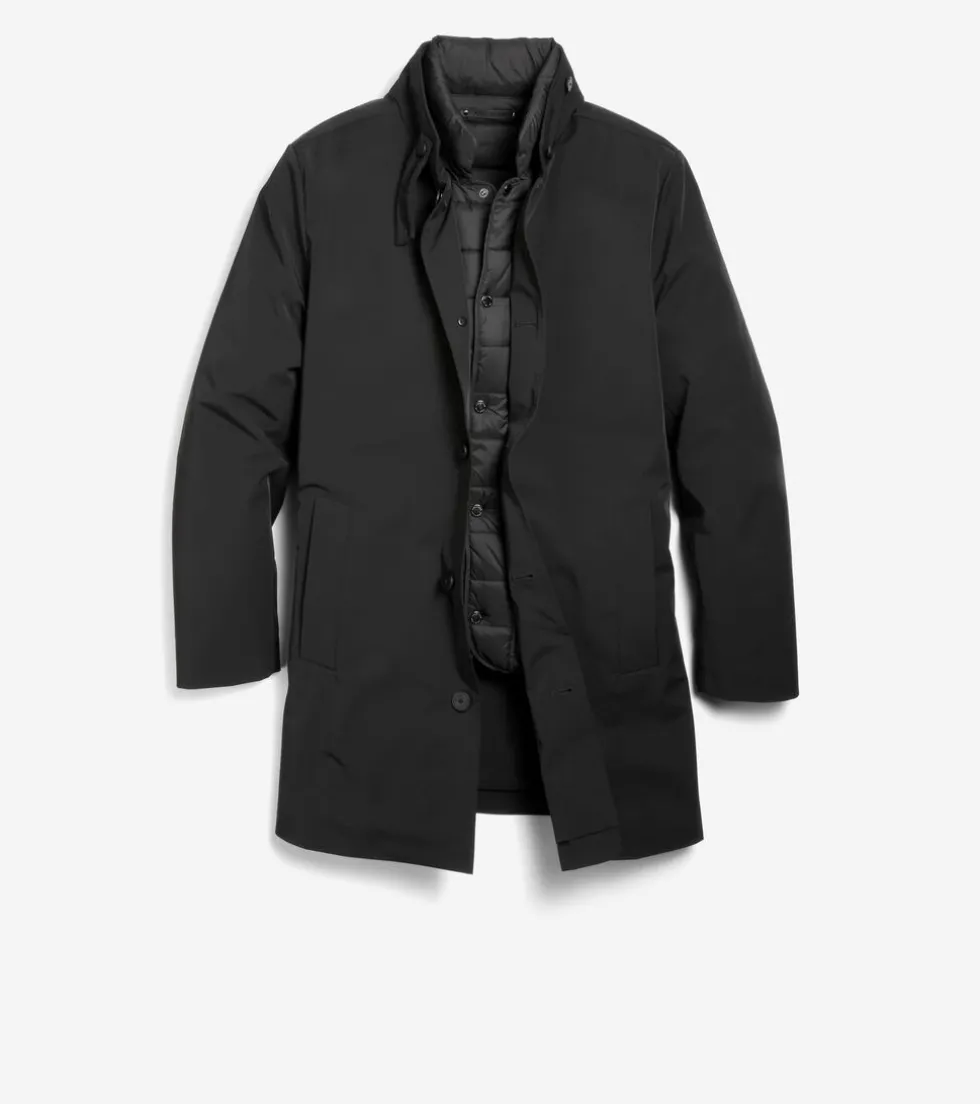 Cole Haan Rain Jackets | Car Coats & Blazers*Stretch 3 In 1 Top Coat Black