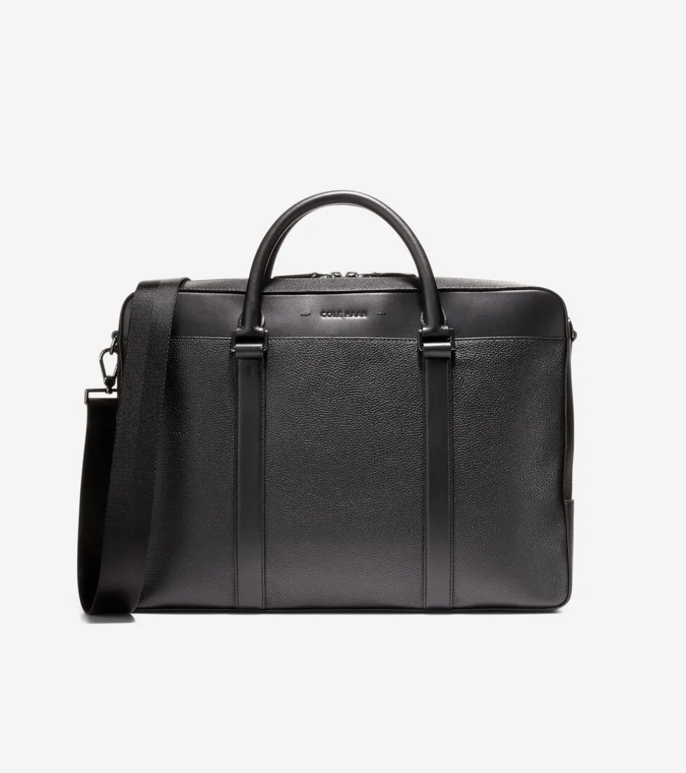 Cole Haan Backpacks & Briefcases*Triboro Briefcase Black