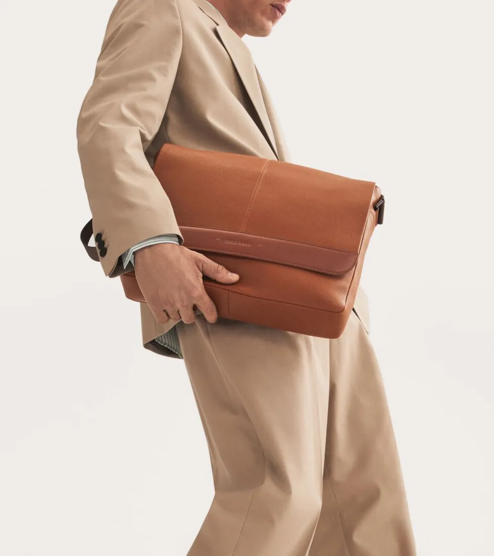 Cole Haan Messenger Bags & Sling Bags*Triboro Messenger NewBritishTan