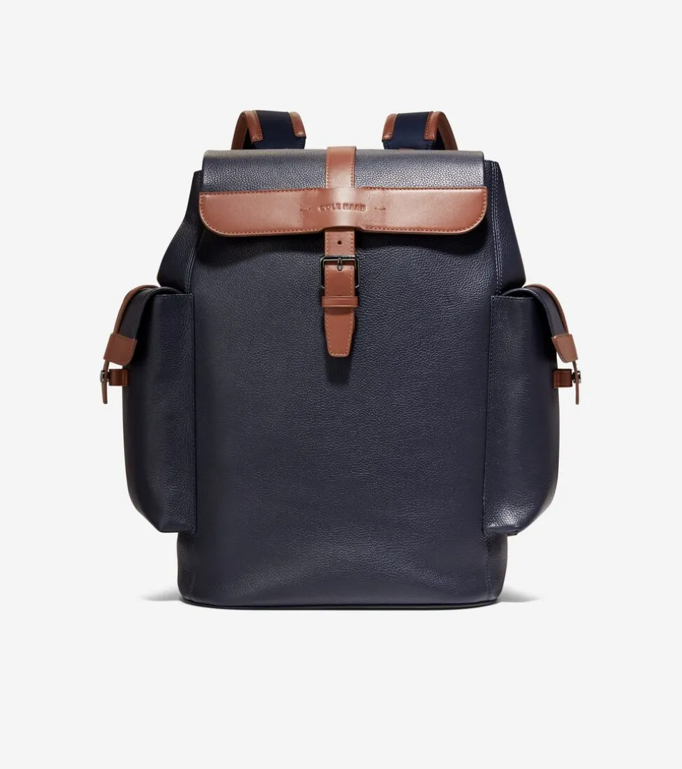 Cole Haan Backpacks & Briefcases*Triboro Rucksack NavyBlazerBlue-NewBritishTan