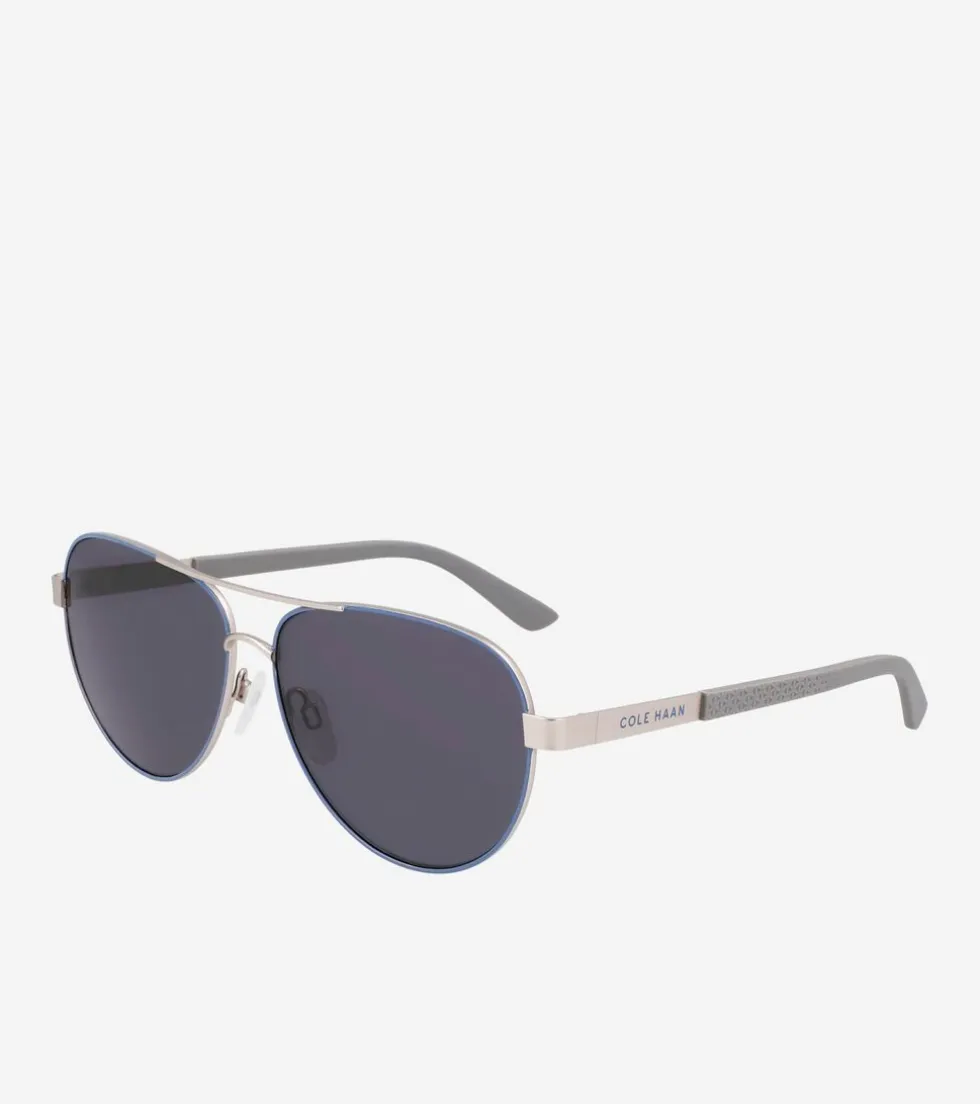 Cole Haan Sunglasses | Sunglasses*Two-Toned Navigator Sunglasses Navy