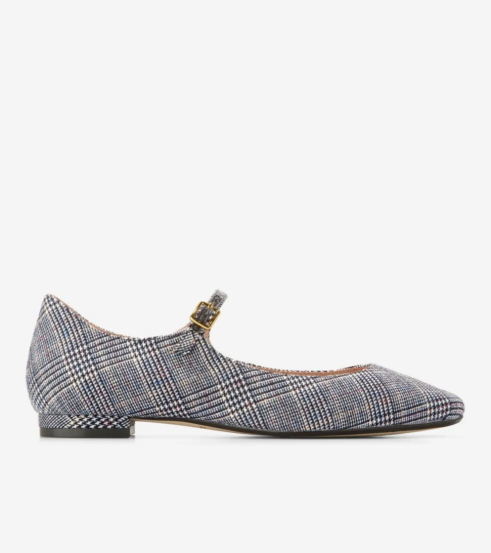 Cole Haan Dress Shoes | Flats & Ballets*Women's Bridge Mary Jane Ballet Flats MiniPlaid