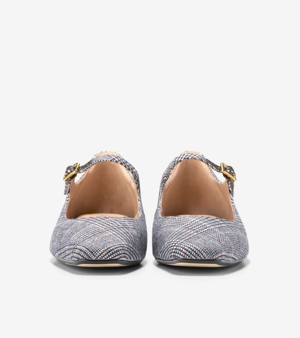 Cole Haan Dress Shoes | Flats & Ballets*Women's Bridge Mary Jane Ballet Flats MiniPlaid